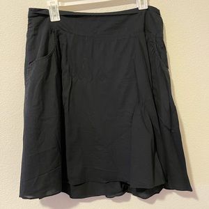 Mossimo Black Skirt with Pockets Large